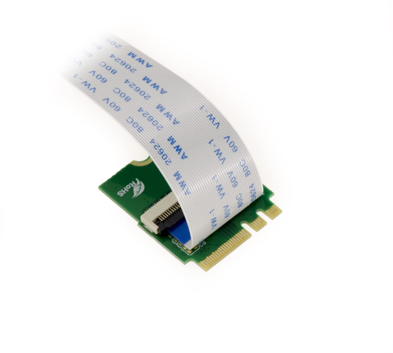 KALEA-INFORMATIQUE Adattatore per montare un SSD Mac a 28 pin 12+16 pin su una porta M2 E A Key. Compatibile con gli SSD AHCI e NVMe prodotti dal 2013.