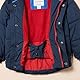 Amazon Essentials Baby Jungen Schwere Pufferjacke mit Kapuze, Marineblau, 12 Monate