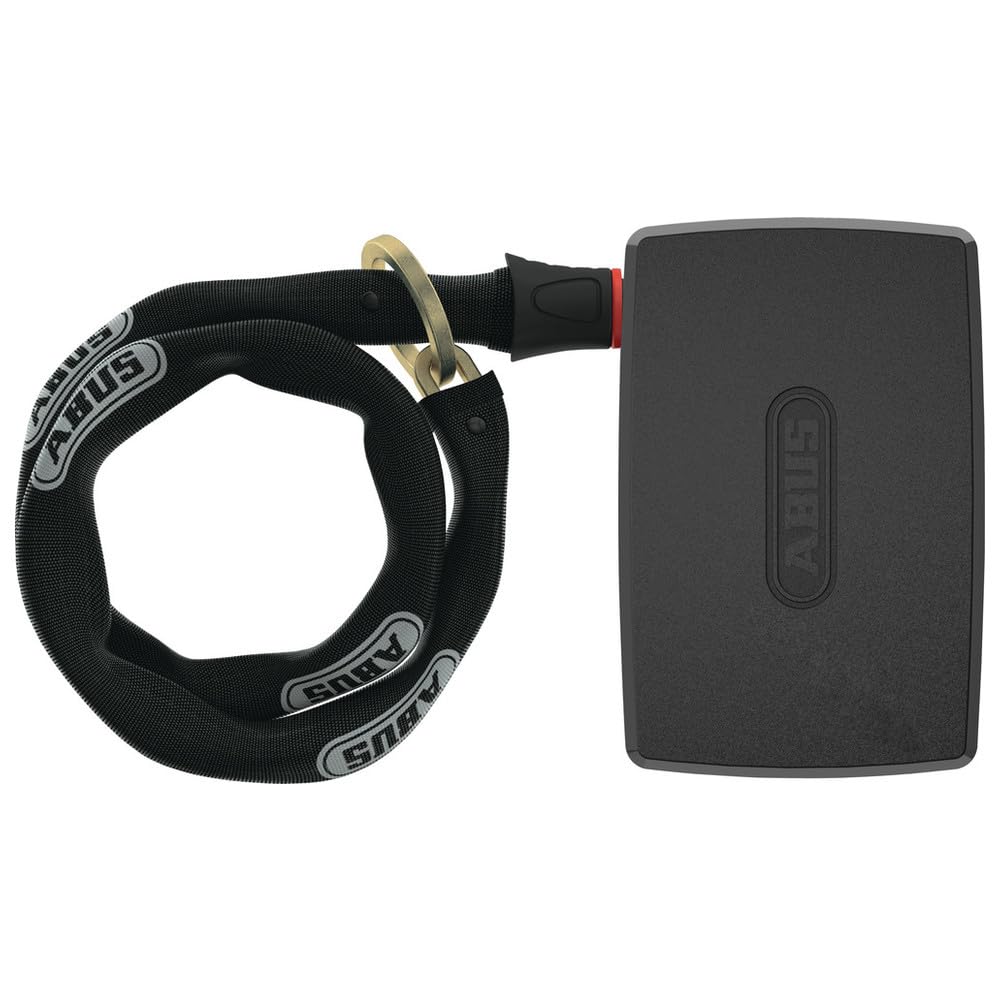 ABUS Alarmbox 2.0, Sistema de Alarma + Cadena de Conexión ACH 6KS/100 | Alarma móvil 100 dB, detección de posición 3D, compatible con cadenas y cables