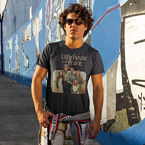 Mens Womens Tshirt A Little House Shirts for Men Women Friends White Mothers Day2