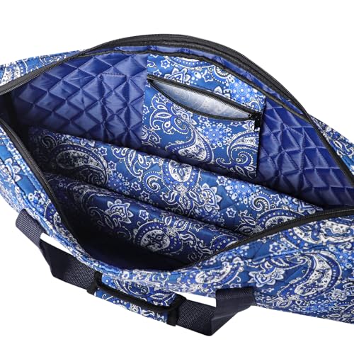 Bolsa suave azul para Mahjong americano con dos fundas miniatura 4
