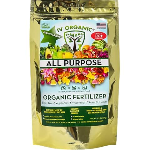IV Organic All Purpose | Premium Blend Fertilizer (4 lbs) Cover