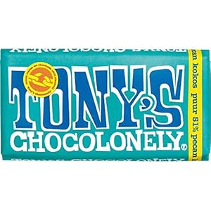Tony’s Chocolonely PUUR PECAN COCOS 15 x 180 gram