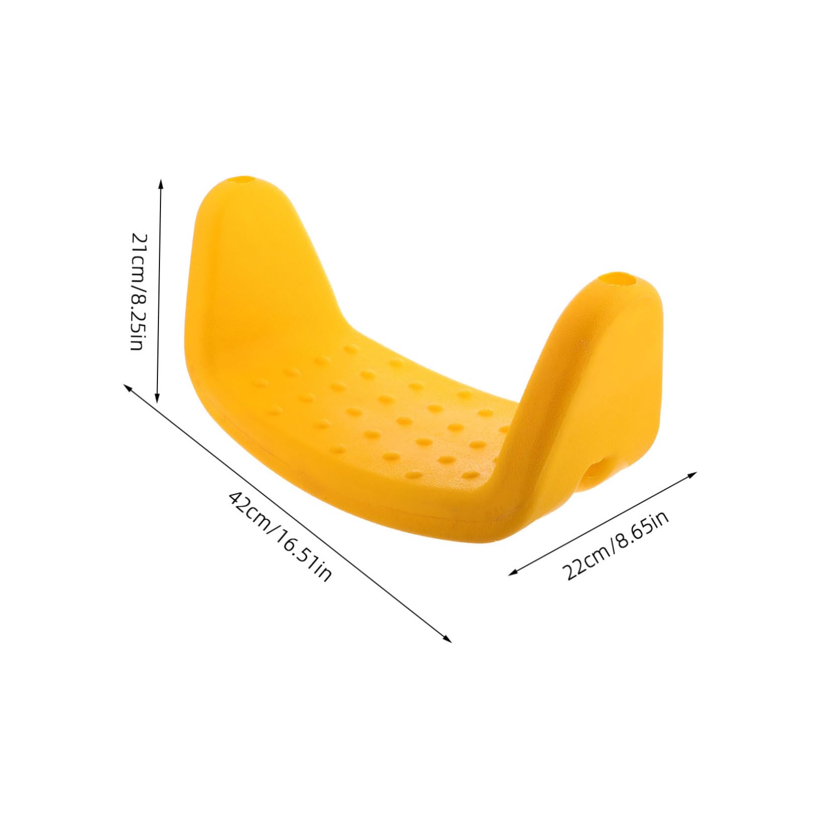 Abaodam U Shaped Swing Seat for Outdoor Playground Equipment with Easy Installation Comfortable Design for Kindergartens Swing Accessory for Play Area