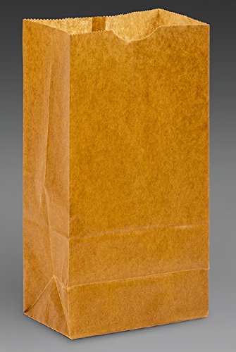 4# Waxed Bakery Bags, Natural Kraft Paper, 5