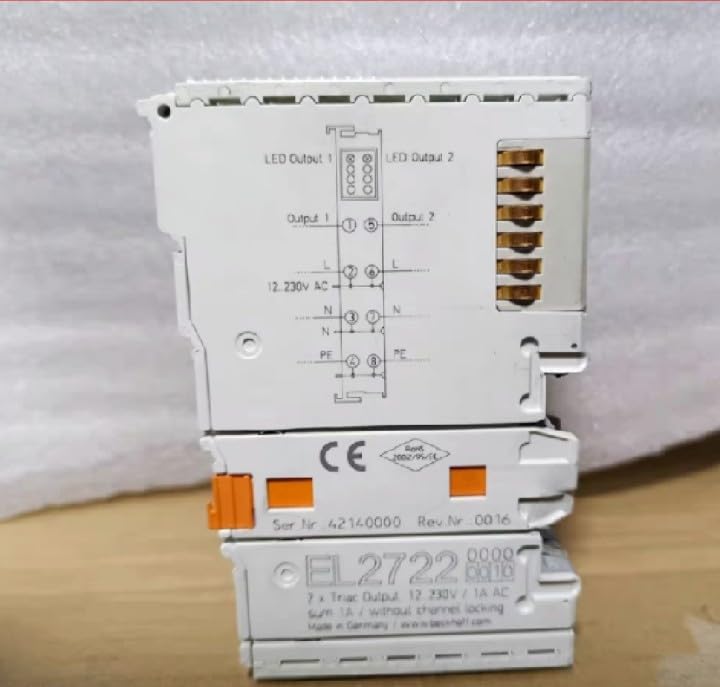 EL2722-0010(2 Pcs Used) Remaining unutilized Spare Parts for Projects