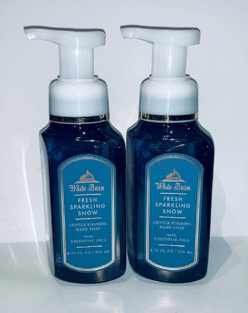 White BarnFRESH SPARKLING SNOW Gentle Foaming Hand Soap (2-Pack)