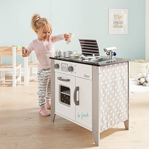 Howa Spielküche Kinderküche be Fresh aus Holz mit LED-Kochfeld 4822
