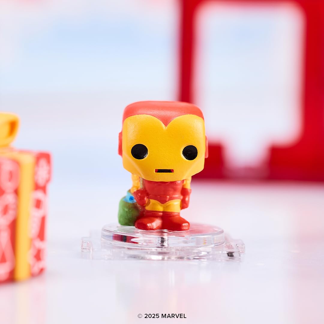 Funko Bitty Pop! Countdown Calendar: Marvel Comics- Adventskalender - 24 Tage der Überraschung - Vinyl-Minifigur Zum Sammelns - Mystery Box - Geschenkidee - Feiertage zu Weihnachten