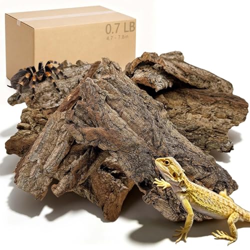 BNOSDM Reptile Cork Bark Bedding