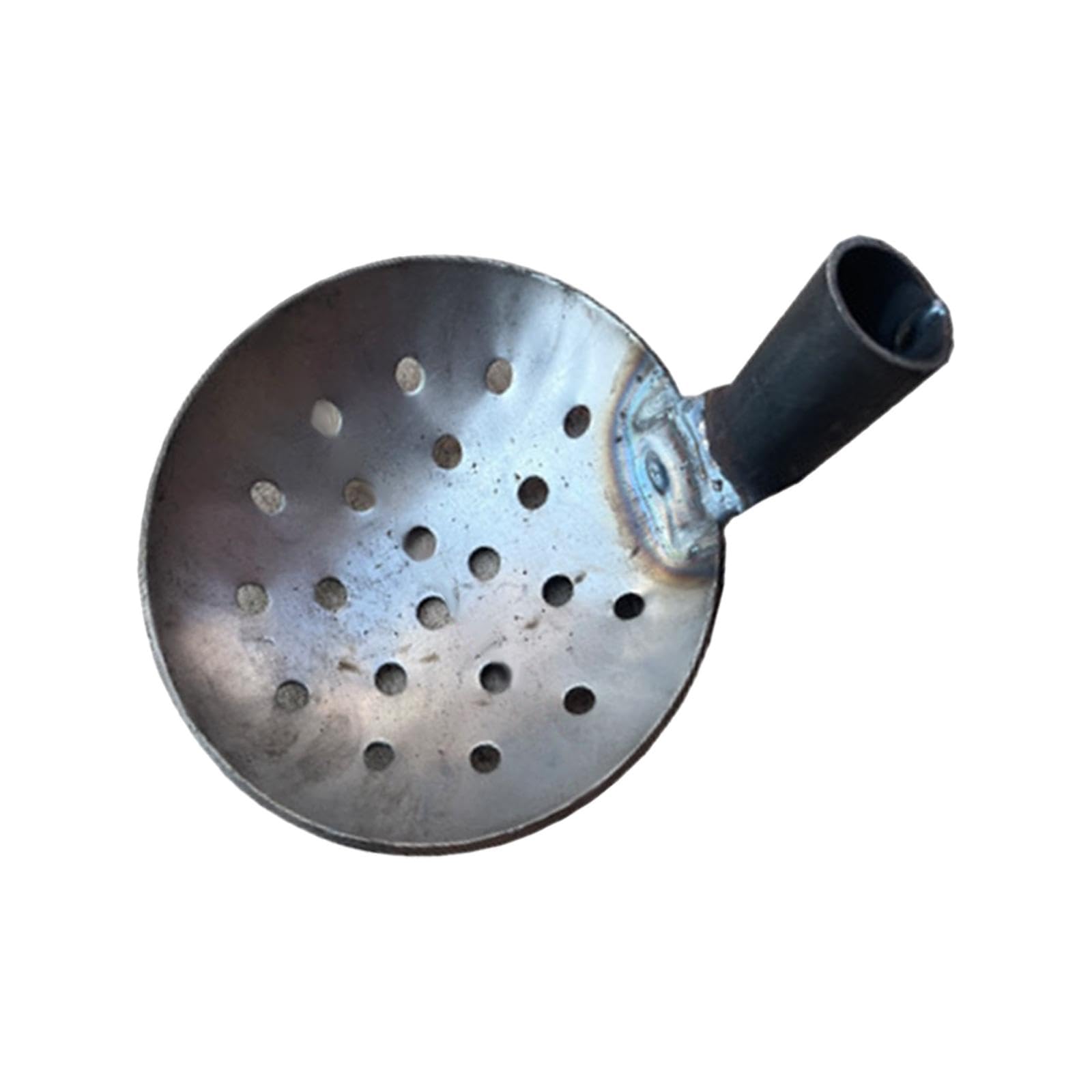 Outil de Fosse septique, louche à Eau pour eaux usées, Multi-utilisé pour l'arrosage, tamisage, cuillère de Nettoyage, Robuste pour Les puits d'eaux, 17 cm Acier