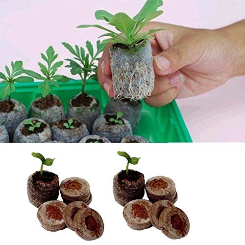 Centraliain 15Pcs Soil Block Seedling Soil Block Starter Pallet Holder Garden Flower Planting Planter Grey 15pcs