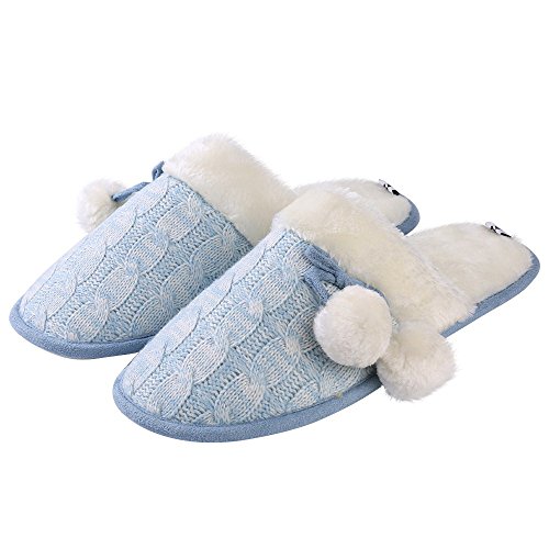 Women's Mady Pom Knit Slipper