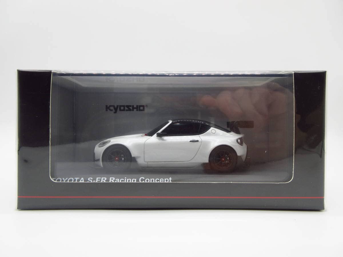 京商 1/43 トヨタ S-FR レーシング コンセプト ホワイト 京商 1/43 トヨタ S-FR レーシング コンセプト （ホワイトパール）