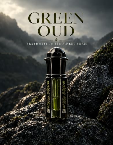 YAKSHAA Green Oud Attar Perfume Oil for Men & Women 10 ml - Image 3