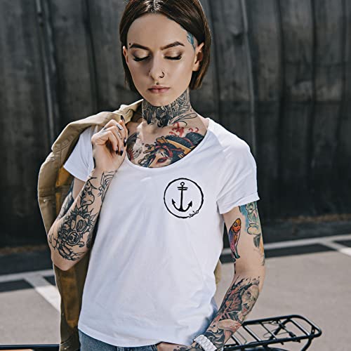 VIENTO Team Maglietta Donna (Bianco, Small)