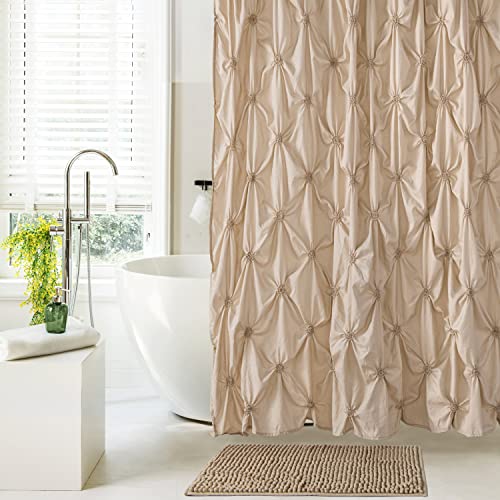 Jslove 2 Pcs Shower Curtain Sets With Rugs thumb #6
