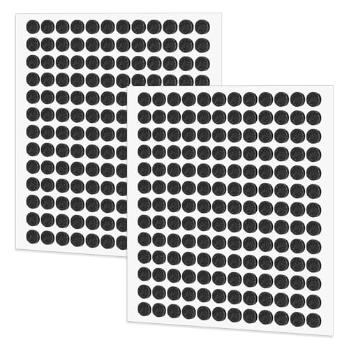 Comparison: Best Hardwood For Cabinets 6 312Pcs Small Felt Pads for Coasters Bottom Dots 3/8" Felt Cabinet Door Bumpers Cushion Dots Adhesive Felts Furniture Pads Round Furniture Feet Floor Protectors for Chair Legs Hardwood Floors, Black