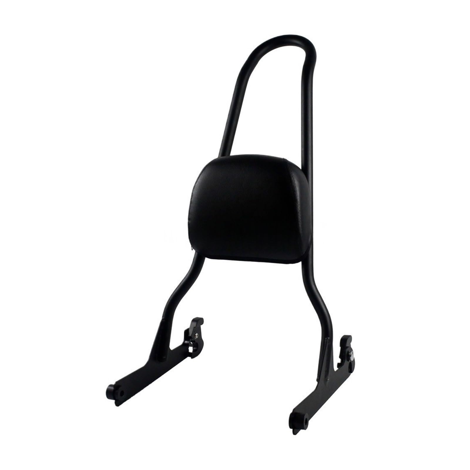 Motorcycle Backrest Motorcycle Sissy Bar Bracket Kit Passenger Backrest for Softail FLSTF FLSTSB FLSTSE 2007-25 FXST FXSTB FXSTC FXSTS 06-15