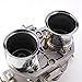 ALAVENTE Carburetor Carb 2 Barrel for Volkswagen Beetle Bug VW Fiat Porsche Weber 40 IDF Carburetor Carb (Manual Choke)