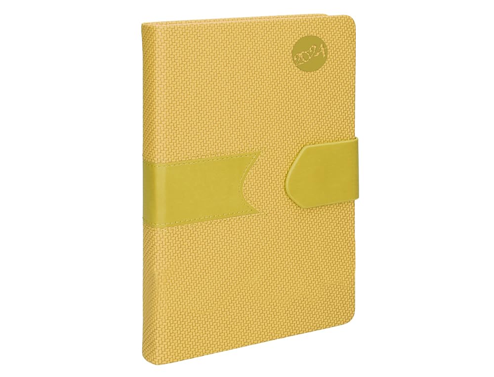 Liderpapel Lihdor Bound Diary 15 x 21 cm 2024 Day Page Yellow Paper 70 g