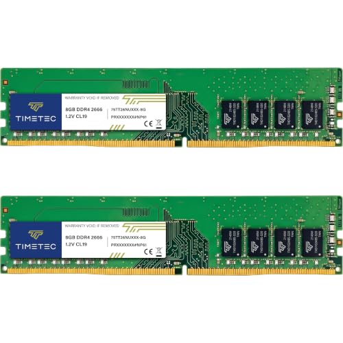 Amazon.co.jp: Timetec プレミアム 16GB KIT(2x8GB) DDR4 2666MHz PC4