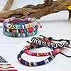 FROG SAC 12 Woven Bracelets for Women and Men, Boho Ethnic Friendship Bracelet Pack for Teen Girls, Adjustable VSCO Girl Stackable Beach Jewelry, Easter Basket Fillers Stocking Stuffers for Boys