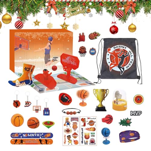 Adventskalender für - 24 Tage Dekoration, Adventskalender 2025 Sport Edition | Fördert Lernentwicklung, Kreativität und Familienspaß, ideal