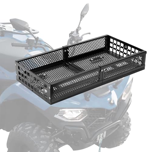KEMIMOTO ATV Front Cargo Basket 33.3" x 16.7" x 5.8