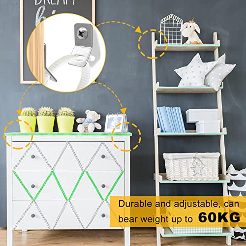 Cinghie Antiribaltamento per Mobili, Kit di