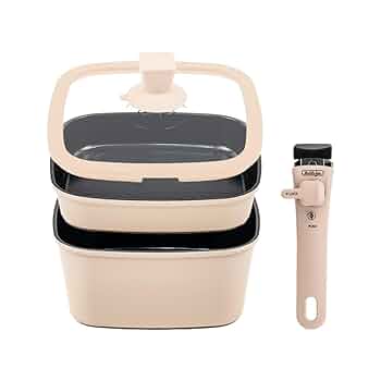 BoOh!gle ボオグル フライパン 鍋 セット Amazon | boohgle ボオグル フライパン・鍋 セット IH&ガス火