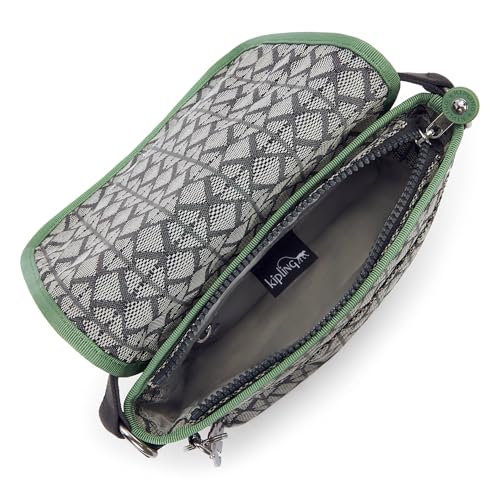 Kipling Ramey Printed Crossbody Bag Signature Black Emb Sport3