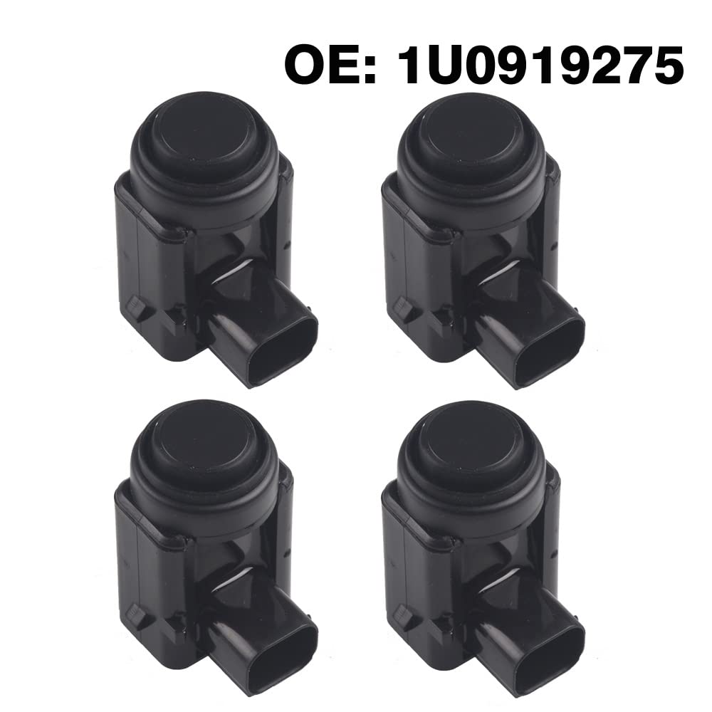 PDC Capteur de 4 Pièces PDC Parking Capteur Parktronic pour Seat pour Toledo III pour Altea pour Leon 1J0919275 1U0919275 Capteur de Contrôle de Distance de