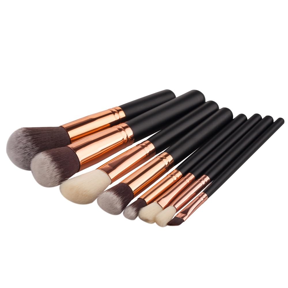 Ensemble de 8 pinceaux de maquillage, ensemble de pinceaux de maquillage for fond de teint