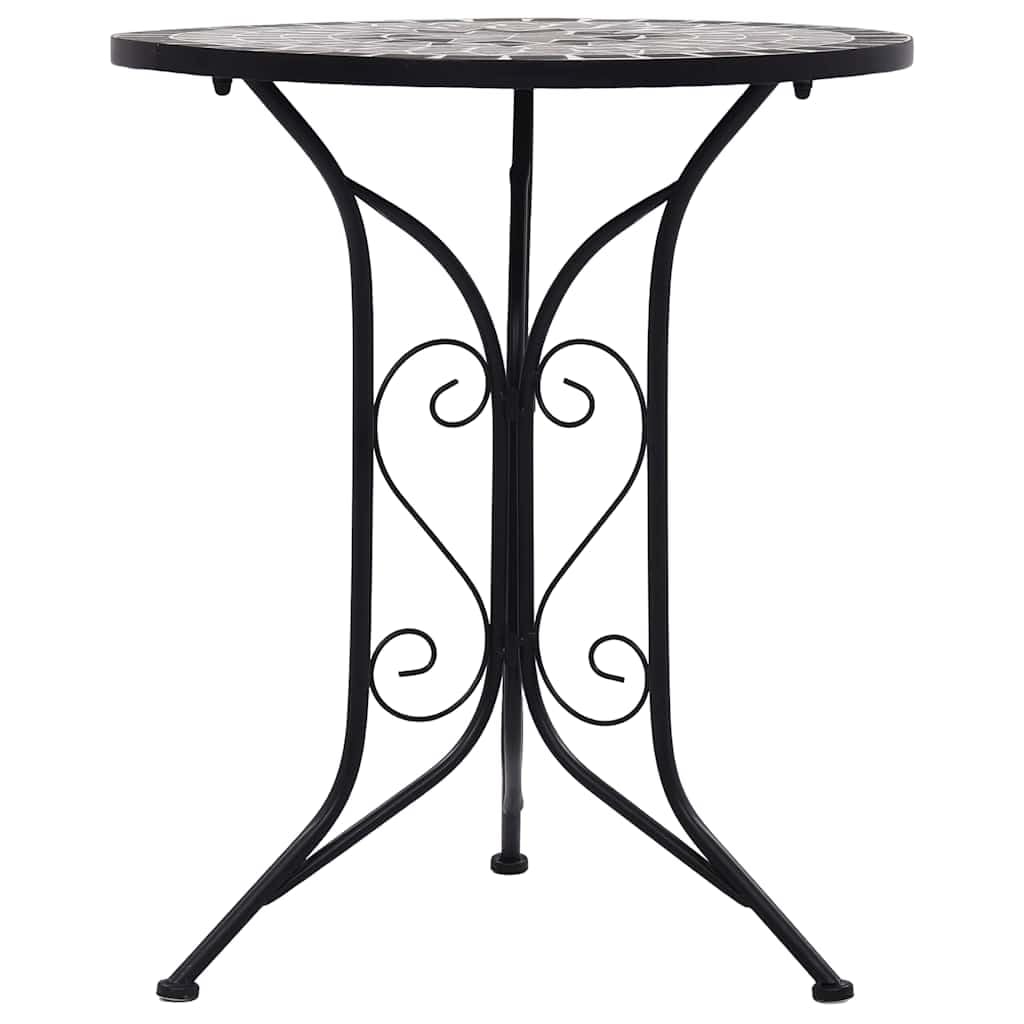Table Bistro Mosaïque Céramique 60 cm