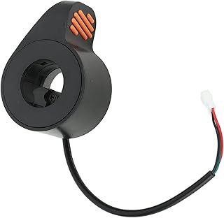 Acelerador de acelerador de polegar, acelerador de aceleração de 5 V ABS de plástico fácil controle de velocidade listras levantadas scooter elétrico acelerador de polegar para substituição