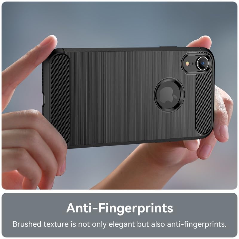 Image of Basic Case for iPhone XR (Carbon Fibre Black)