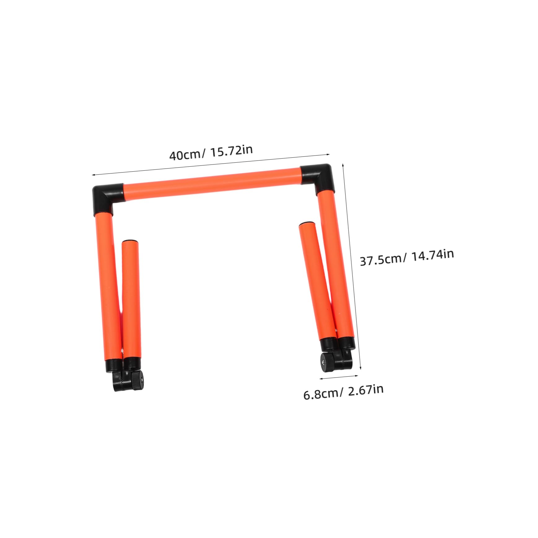 VICASKY Speed Hurdle Set for Athletes Soccer Training Hurdles Accessory Agility Ladder Football Practice Equipment PVC