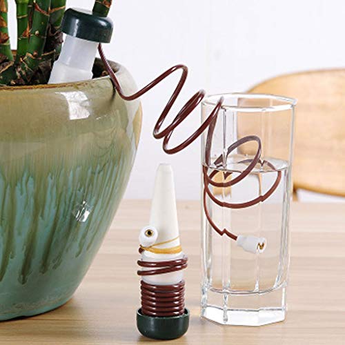 JIAAN Automatic Watering Device For Plants Automatic Watering Device Drip Irrigation System Gardening Tools Pots Plant Waterer Houseplant Spikes Self Watering,Slow Release Vacation,4 Pieces