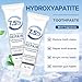 2PCS Hydroxyapatite Toothpaste, Deep Cleansing Toothpaste, Advanced Enamel Protection, Gentle and Effective Formula, Fresh Mint Flavor, for Sensitive Teeth