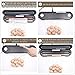 Vacuum Sealer Machine, Compact Automatic Air Sealing System Preservation with Dry & Moist Food Modes for Food Saver Vacuum Sealer Storage, Led Indicator Lights, With 10pcs Precut Bags.
