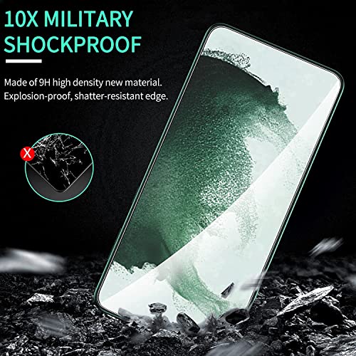 Image of Advanced Black Border Tempered Glass Protector For Samsung Galaxy S21 Plus Smartphone| Full Glue Edge-to-Edge Protector Screen Protector Guard Protector,Pack Of 1