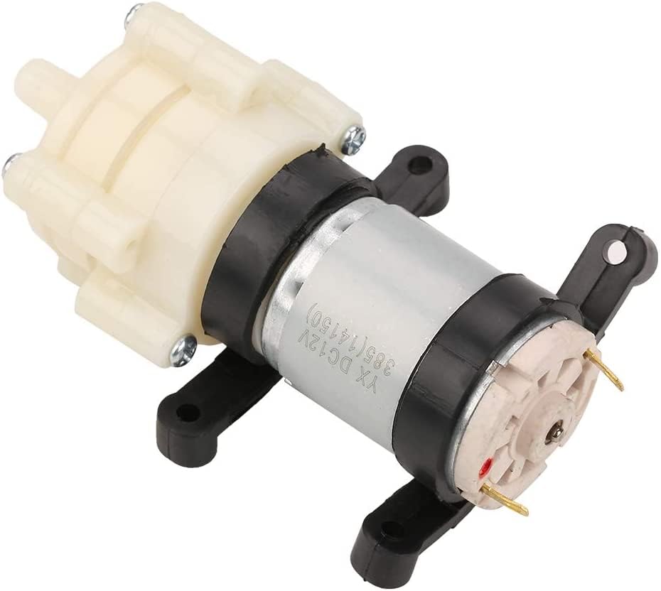 BITSKY INDIA DC 6-12V R385 Mini Water Cooled Water Pump Air Diaphragm Pump, Transparent Water Pipe, Aluminum Cooling Block, Heat Sink (40x40x12mm),... - Image 4