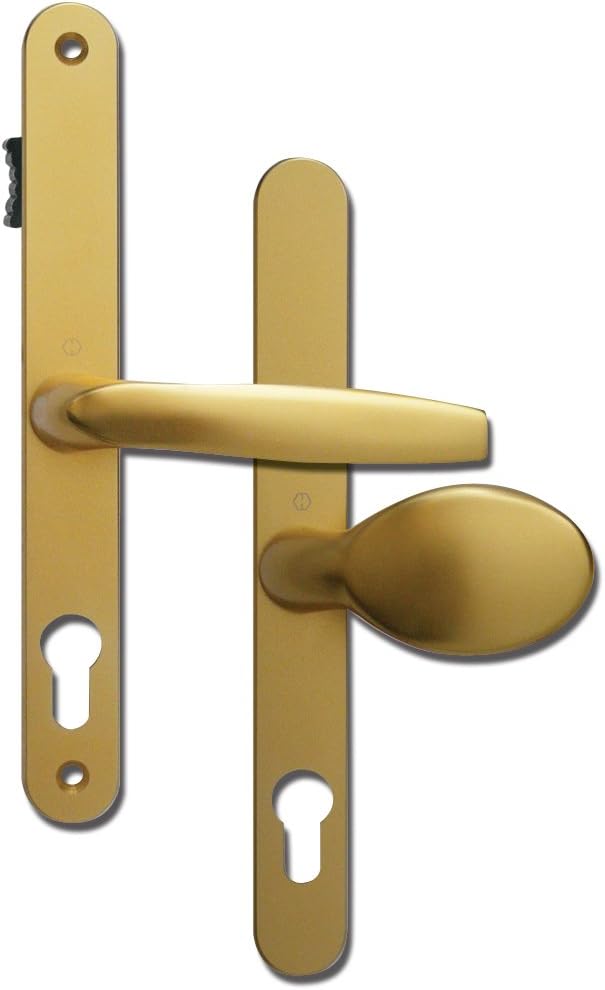 Fullex Lever / Pad Handles 68PZ With Snib Gold Amazon.co.uk DIY & Tools