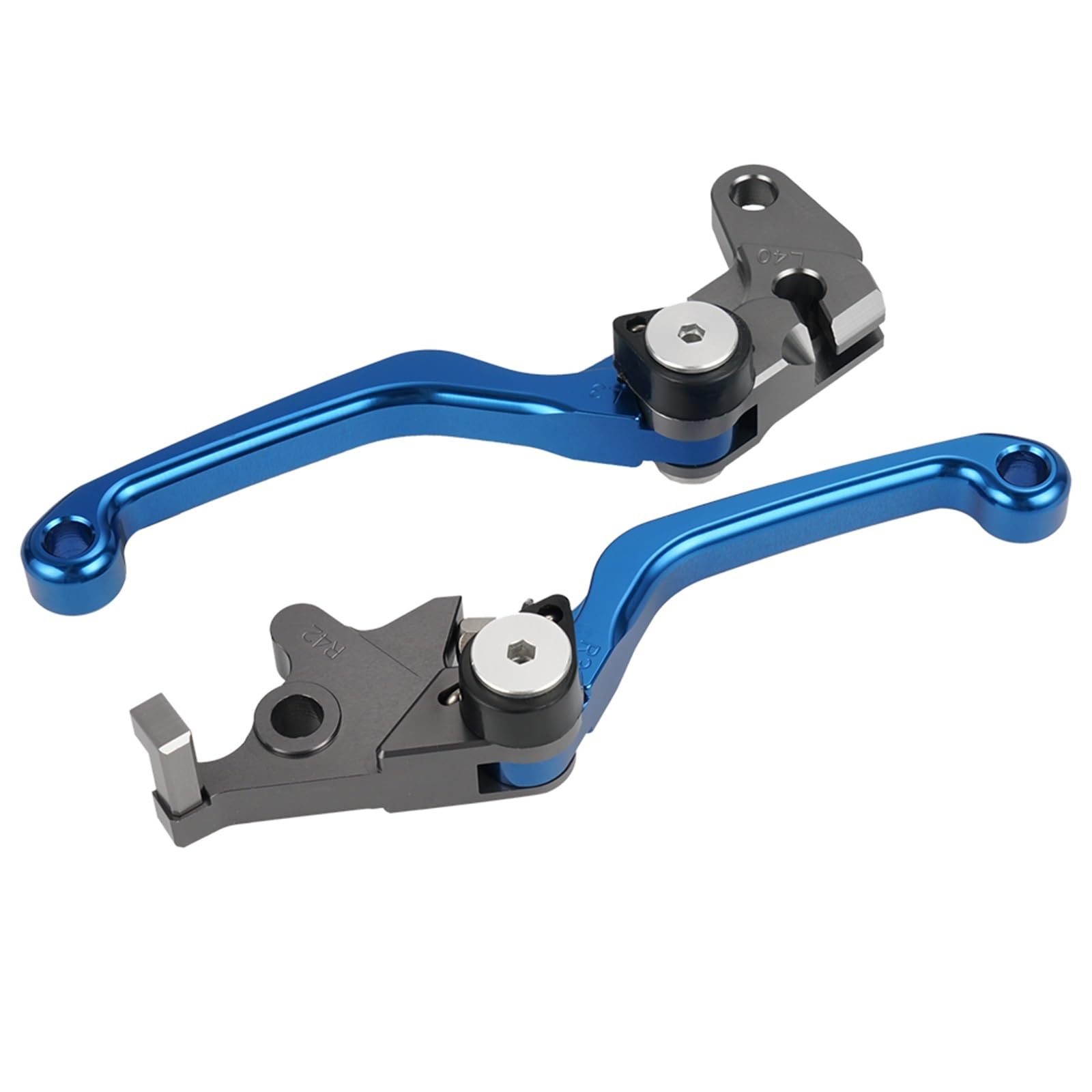 TINGYUS Motorbike Brake Lever for Suzuki for DRZ400S for DRZ400SM 2000-2021 for DR250R 1997-2000 Motorcycle Brake Clutch Lever(Blue)