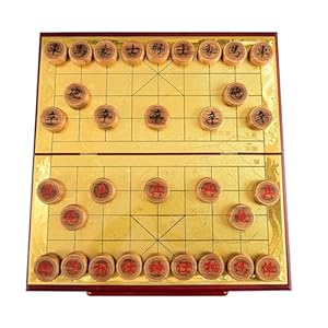 STEPHM Chińskie Szachy Xiangqi z Bambusowymi Pionkami