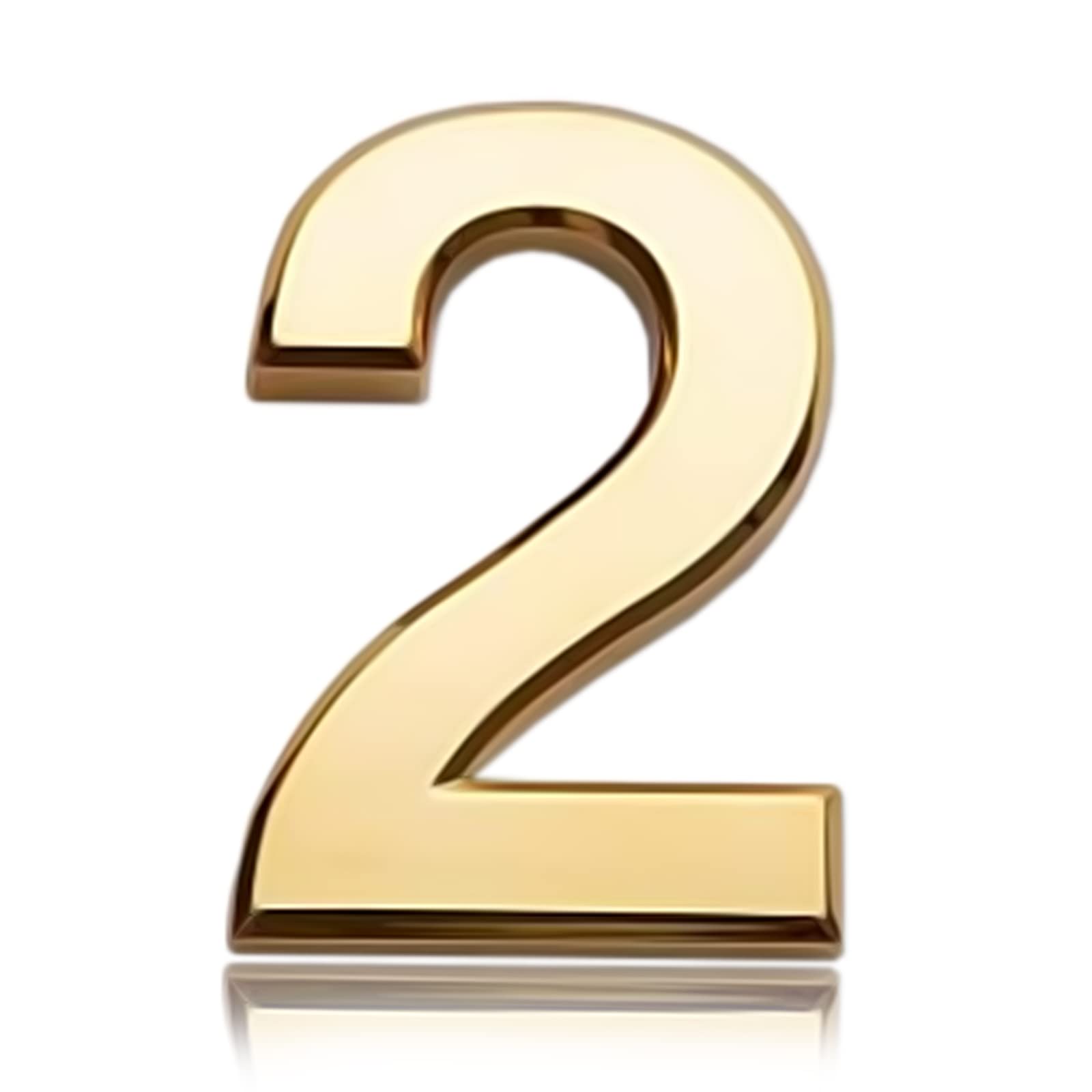 Buy 3 Inch Front Door Numbers, 3D Self Adhesive House Numbers Plaques