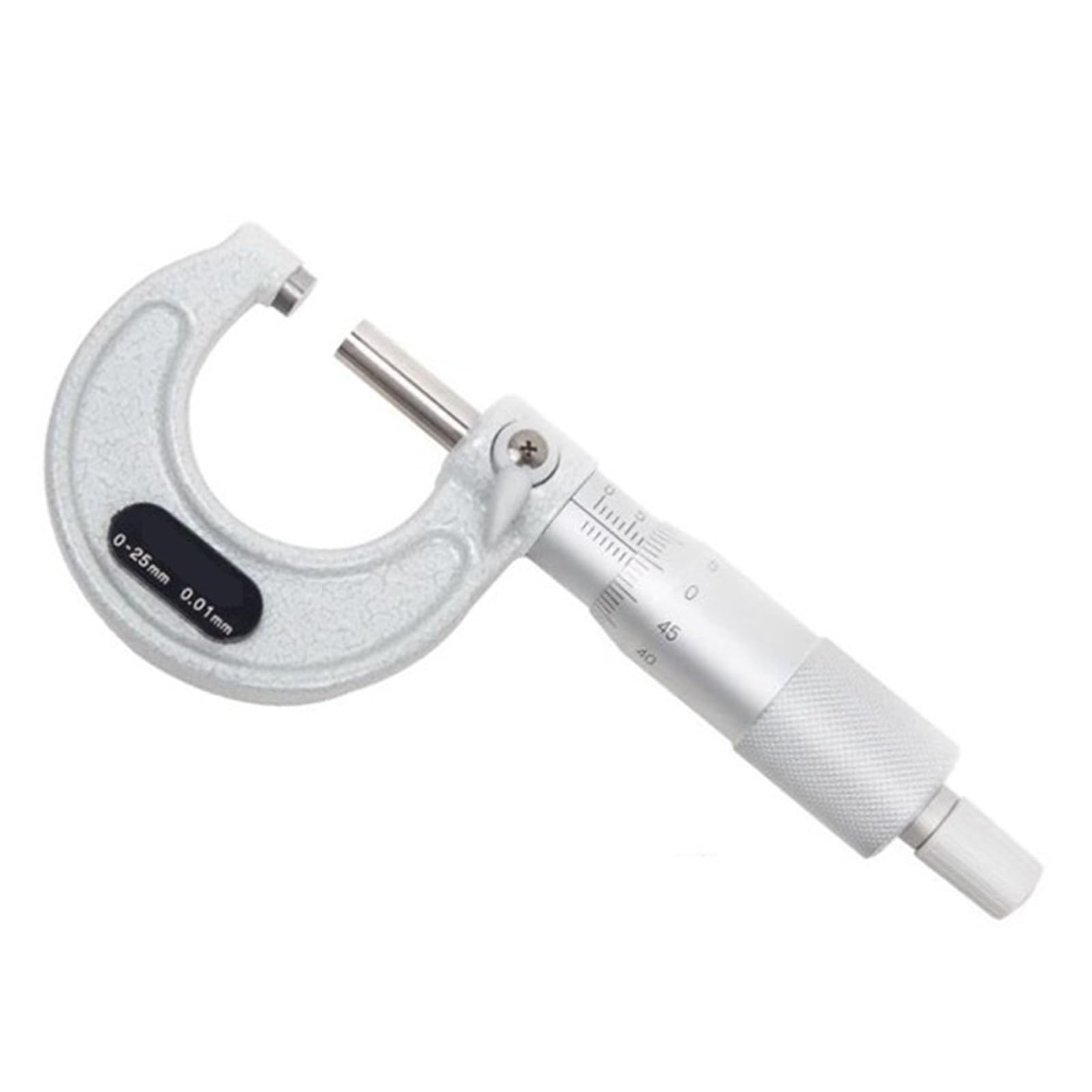 Micrometri esterni, gamma 0-25/25-50/50-75/75-100/100-125/125-150/150-175/175-200 mm 0,01 mm Letture accurate(0-25 0.01mm)