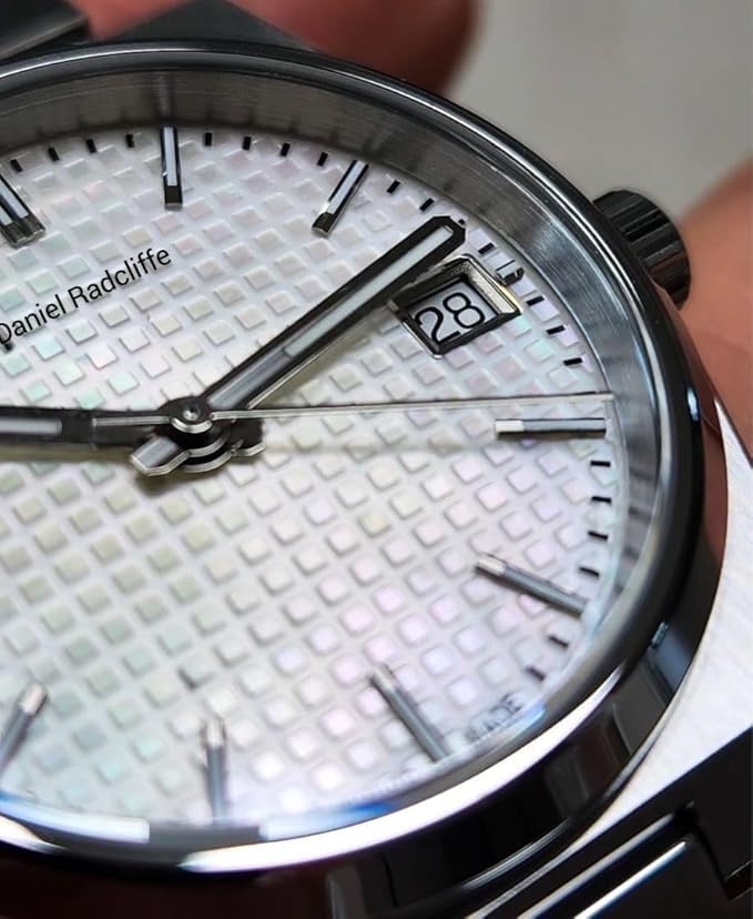 Image of Mister Empire Analog Wrist Watch for Men, Stainless Steel, Black /White Dial, DRM PE-11