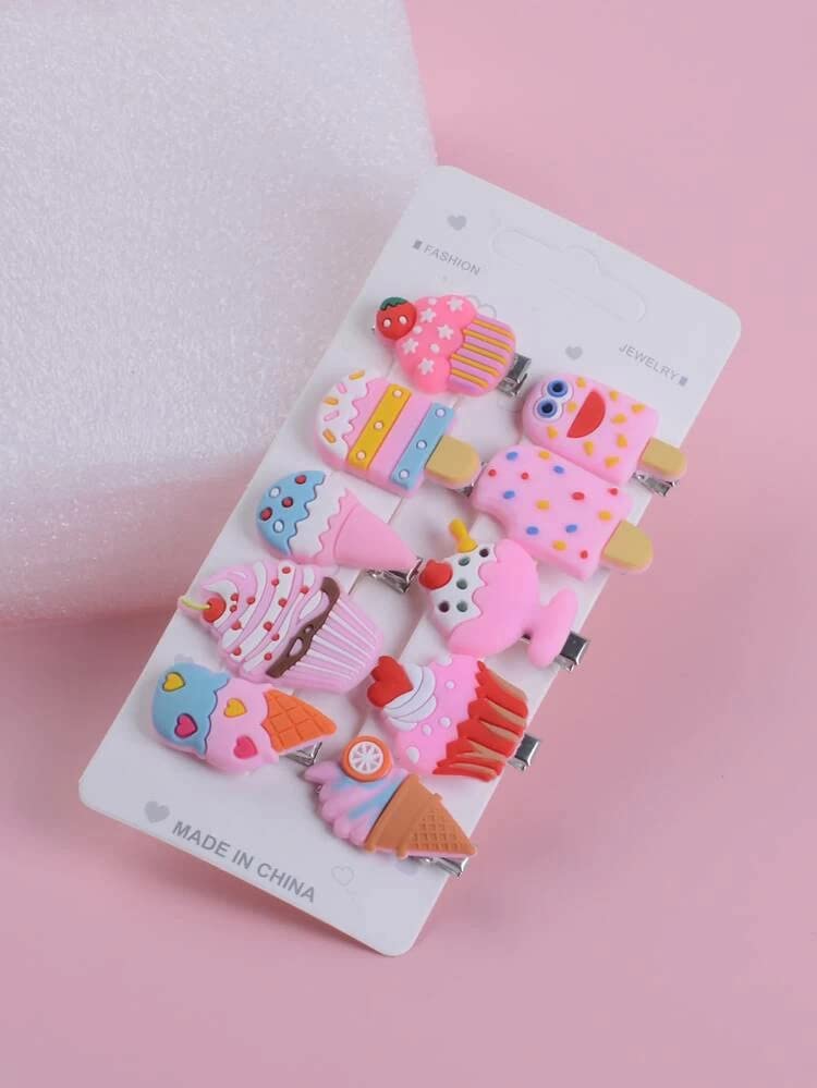 ANNACREATIONS Metal Hair Clips for Women and Girls, Multicolour,10 Count (Pack of 1) - Image 3